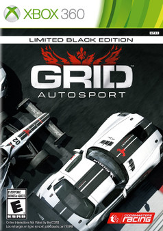GRID Autosport - Limited Black Edition - Xbox 360 - USED