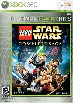 LEGO Star Wars: The Complete Saga - Platinum Family Hits - Xbox 360 - USED