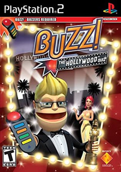 Buzz! - The Hollywood Quiz - PS2 - USED (GAME ONLY)