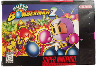 Super Bomber Man 2 - SNES -USED (COMPLETE)