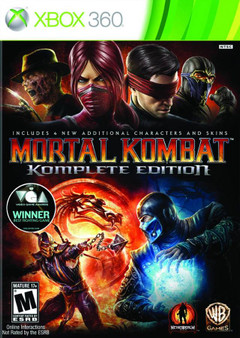 Mortal Kombat: Komplete Edition - Xbox 360 - USED
