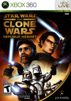 Star Wars The Clone Wars: Republic Heroes - Xbox 360 - USED