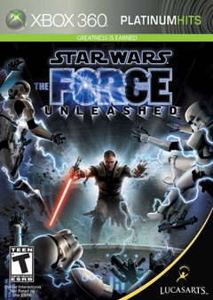 Star Wars: The Force Unleashed - Platinum Hits - Xbox 360 - USED