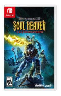 Legacy of Kain: Soul Reaver 1 + 2 Remastered - Switch - NEW