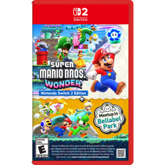 Super Mario Bros Wonder + MeetUp in Bellabel Park - Switch 2 - NEW (PRE-ORDER)