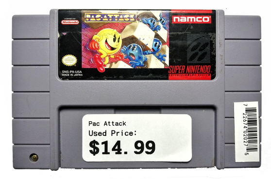 Pac Attack - SNES - USED (INCOMPLETE)