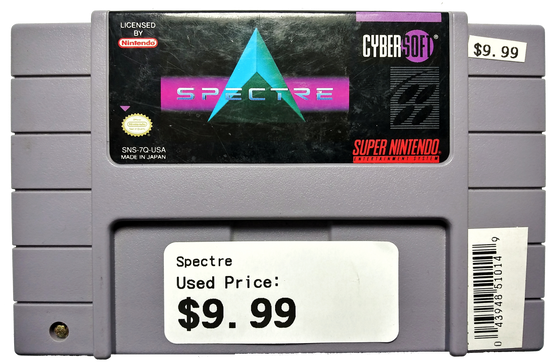 Spectre - SNES - USED (INCOMPLETE)
