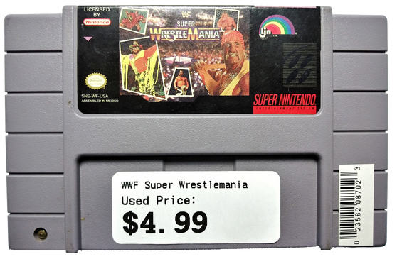 WWF Super Wrestlemania - SNES - USED (INCOMPLETE)