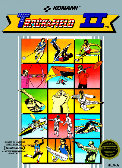 Track & Field II - NES - USED (INCOMPLETE)