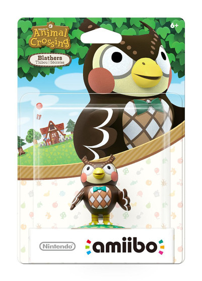 Animal Crossing Amiibo - Blathers - NEW