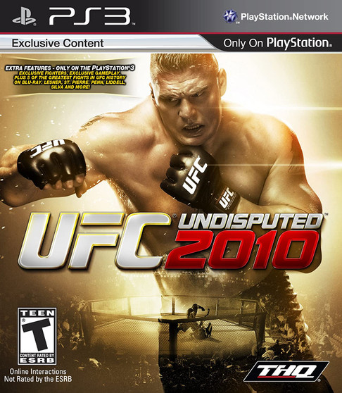 UFC: Undisputed 2010 - PS3 - USED