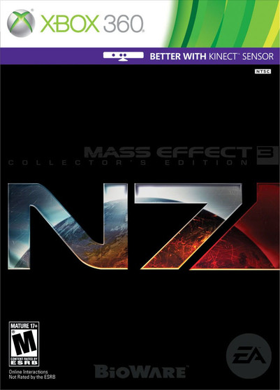 Mass Effect 3 - Collector's Edition - Xbox 360 - USED (COMPLETE)