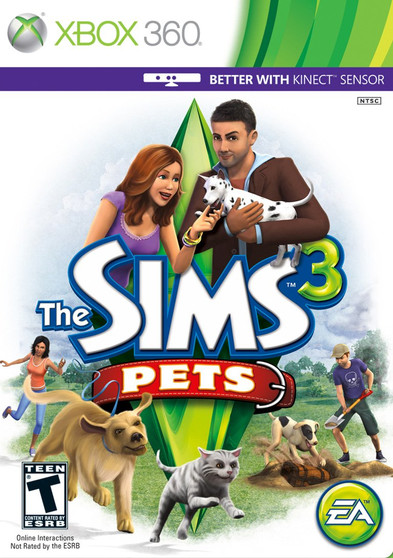 The Sims 3: Pets - Xbox 360 - USED