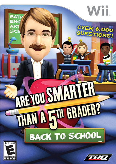 Are You Smarter Than A 5th Grader: Back To School - Wii - USED