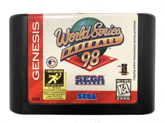 World Series Baseball 98 - Genesis - USED (INCOMPLETE)