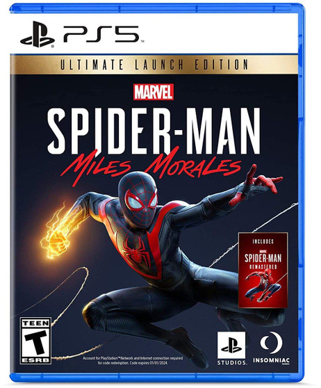 MARVEL'S Spider-Man: Miles Morales - PS5 - Ultimate Launch Edition - USED