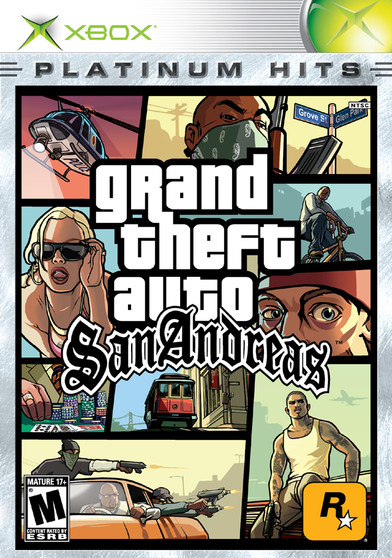 Grand Theft Auto: San Andreas - Xbox - Platinum Hits - USED