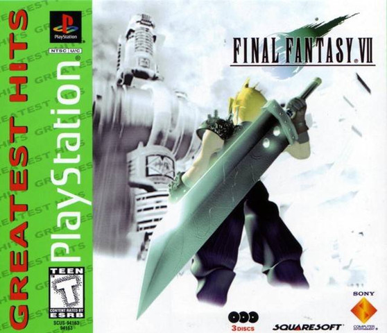 Final Fantasy VII - Greatest Hits  - PSX - USED