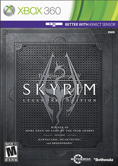 The Elder Scrolls V: Skyrim - Legendary Edition - Xbox 360 - USED