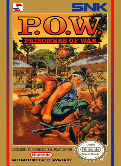 P.O.W. : Prisoners of War - NES - USED (INCOMPLETE)