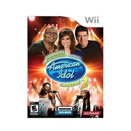 Karaoke Revolution Presents American Idol Encore 2 - Wii - USED