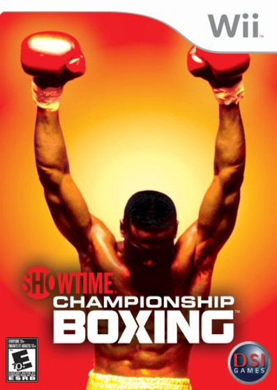 Showtime Championship Boxing - Wii - USED