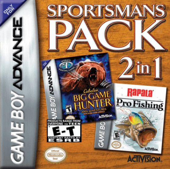 Cabela's Sportsman's Pack - GBA - USED - INCOMPLETE