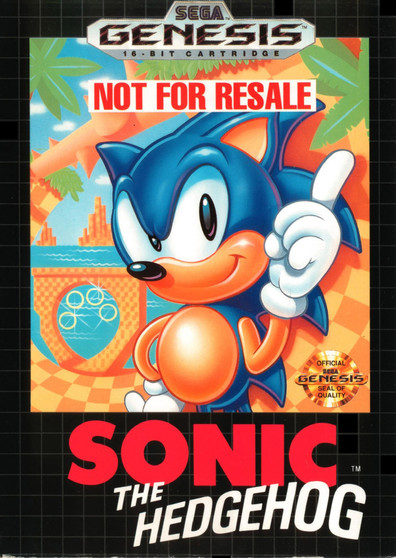Sonic The Hedgehog - Sega Genesis - USED (COMPLETE)
