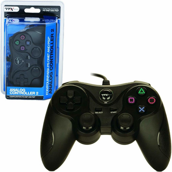 PS2 Wired Controller Black by TTX