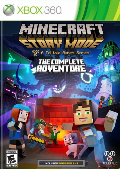 Minecraft: Story Mode The Complete Adventure - Xbox 360 - USED