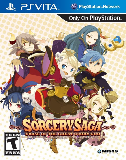 Sorcery Saga: Curse of the Great Curry God - PSVita - USED