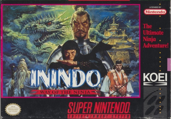 Inindo: Way of the Ninja - SNES - USED (INCOMPLETE)