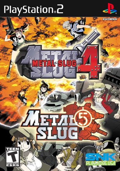 Metal Slug 4/5 - PS2 - USED