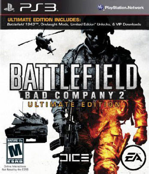 Battlefield: Bad Company 2 - Ultimate Edition - PS3 - USED