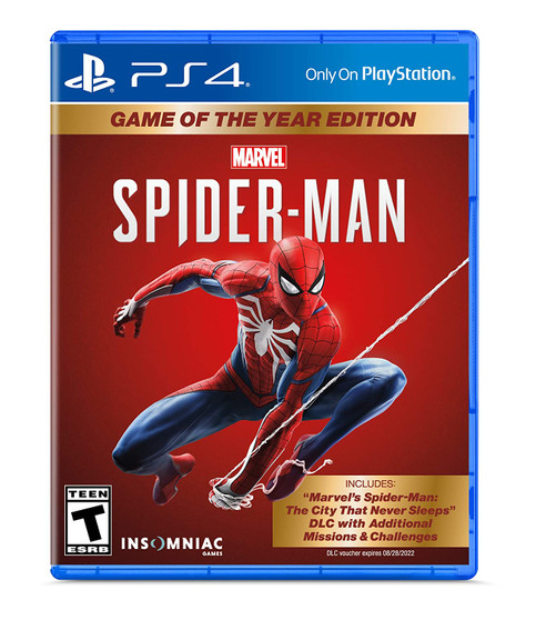 MARVEL’s Spider-Man - Game of the Year Edition - PS4 - USED