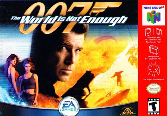 007: The World Is Not Enough - N64 - USED (INCOMPLETE) (GREY)