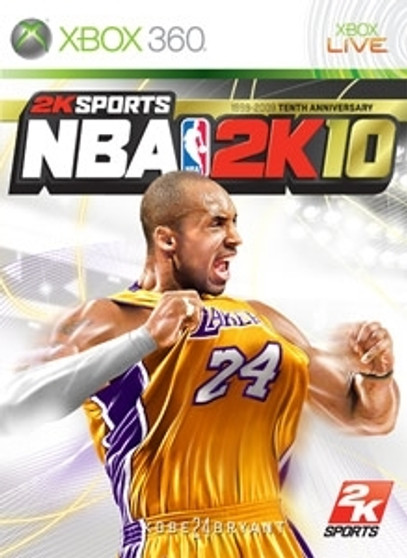 NBA 2K10 - Xbox 360 - USED