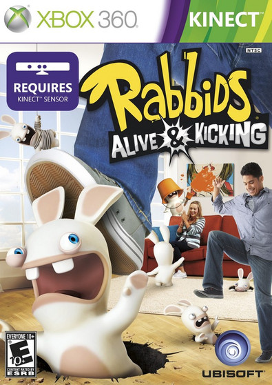 Rabbids: Alive & Kicking - Xbox 360 - USED