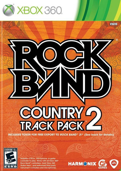 Rock Band: Country Track 2 - Xbox 360 - USED