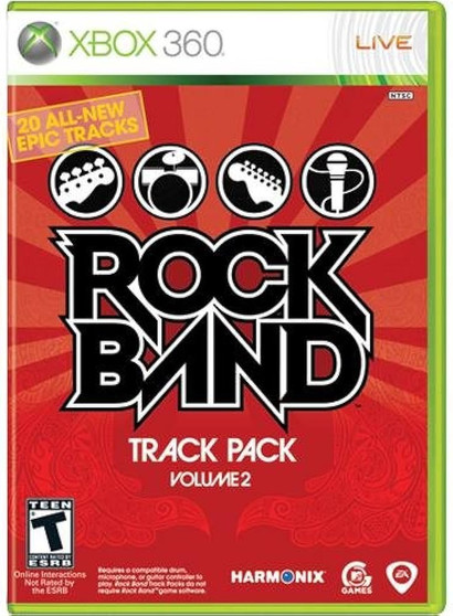 Rock Band: Track Pack Vol.2 - Xbox 360 - USED