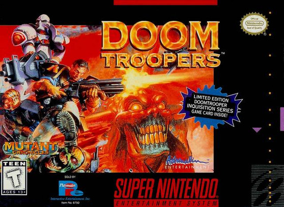 Doom Troopers - SNES - USED