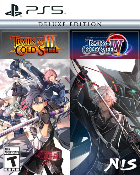 The Legend of Heroes: Trails of Cold Steel III / IV Bundle - Deluxe Edition - PS5 - NEW