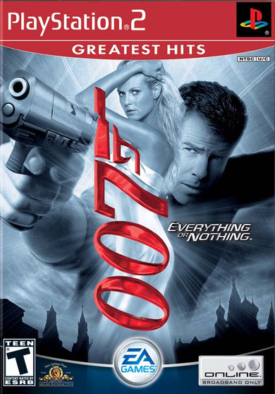 007: Everything or Nothing - Greatest Hits - PS2 - USED