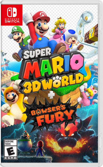 Super Mario 3D World + Bowser's Fury - Switch - USED