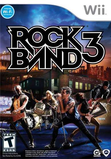 Rock Band 3 - Wii - NEW