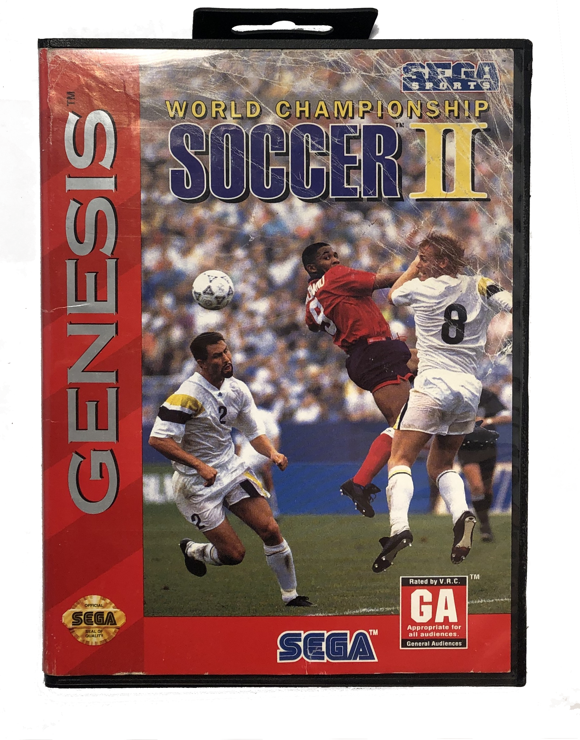 World Championship Soccer II - Genesis - USED (INCOMPLETE)