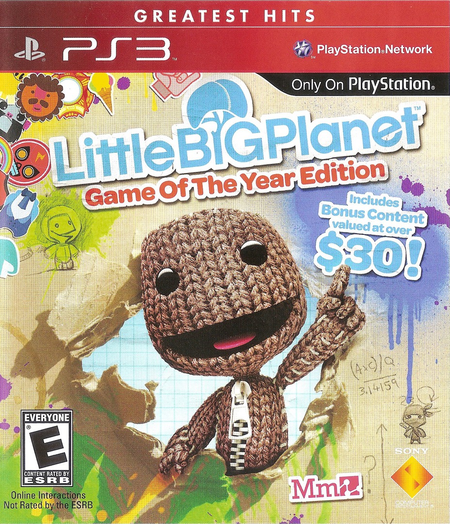 Foragt naturlig avis Little Big Planet - Game of the Year Edition - Greatest Hits - PS3 - USED -  World-8