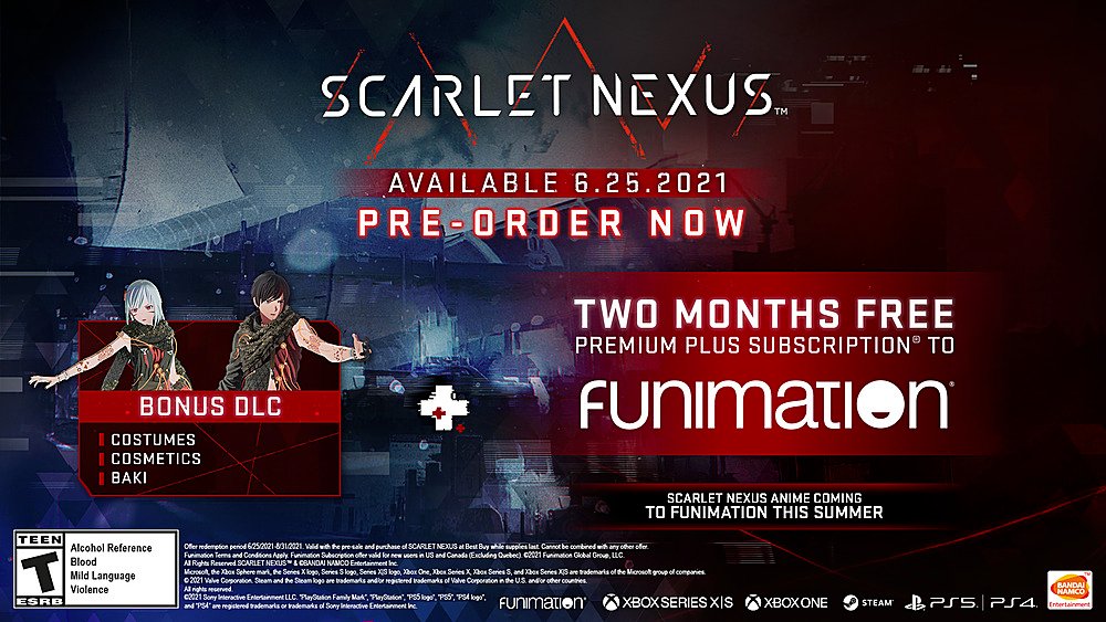 SCARLET NEXUS PS4 & PS5