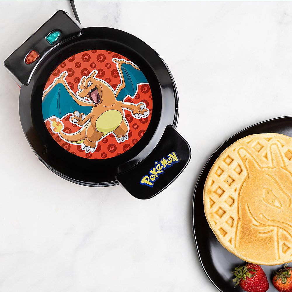 Pokemon 'Pikachu' Red and Yellow Mini American Waffle Maker