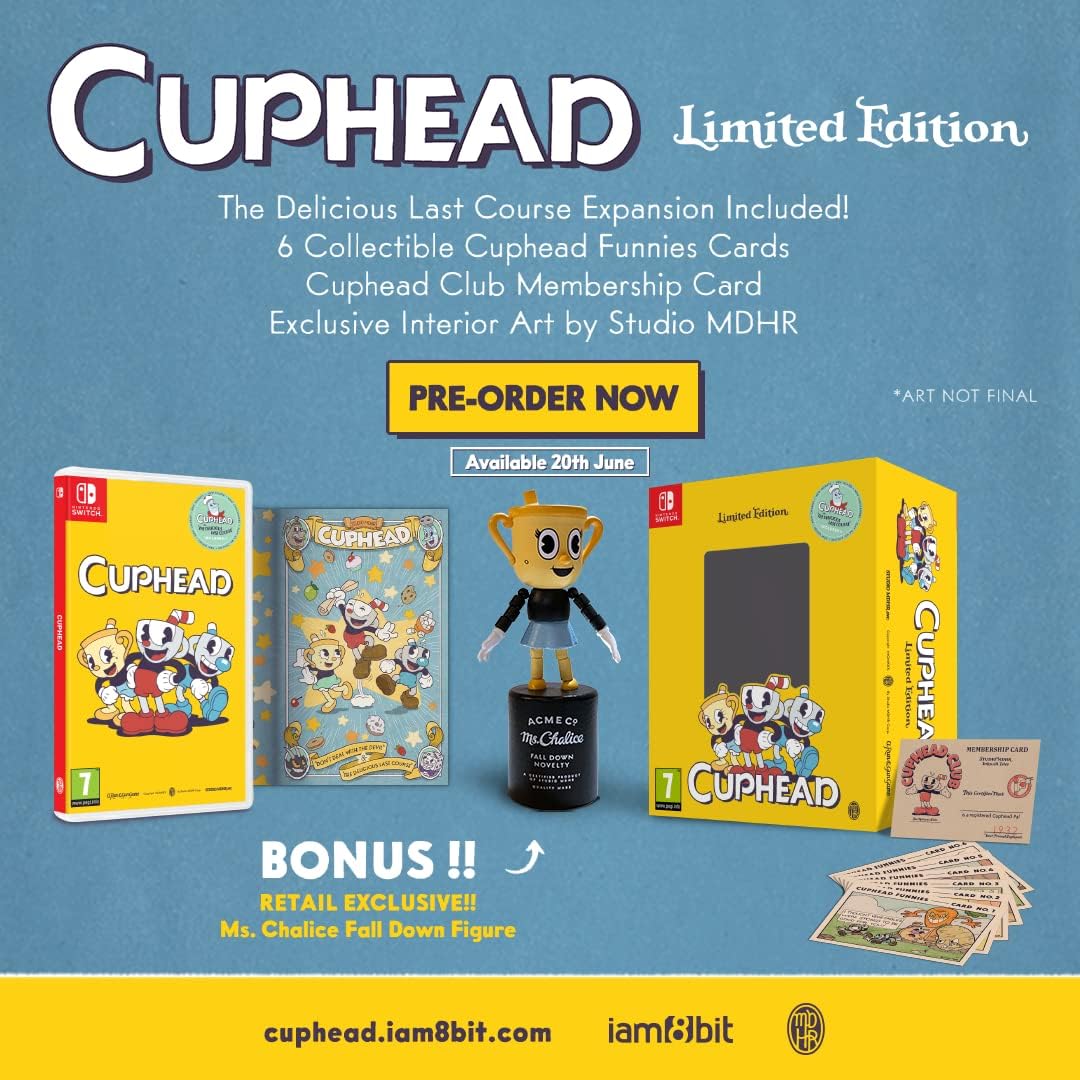 Cuphead (+The Delicious Last Course) Limited Edition Switch